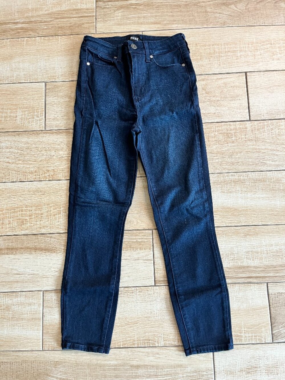 Womens Paige Dark Denim Skinny Jeans - 26